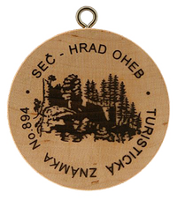 Turistická známka č. 894 - Oheb - Seč