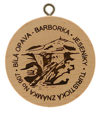 Turistická známka č. 907 - Bílá Opava - Barborka