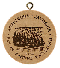 Turistická známka č. 939 - Javořice
