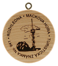 Turistická známka č. 941 - Mackova hora