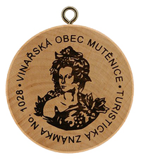Turistická známka č. 1028 - Mutěnice