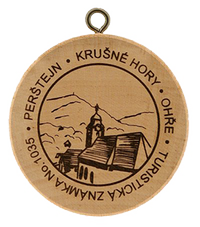 Turistická známka č. 1035 - Perštejn