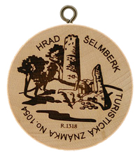 Turistická známka č. 1054 - Šelmberk