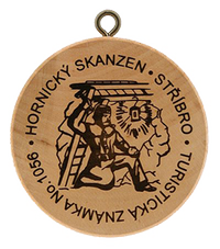 Turistická známka č. 1056 - Hornický skanzen Stříbro