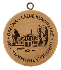 Turistická známka č. 1068 - Lázně Kundratice - Osečná