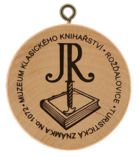 Turistická známka č. 1072 - Muzeum klasického knihařství Rožďalovice