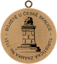 Turistická známka č. 1121 - Bojiště u České Skalice 28.června 1866
