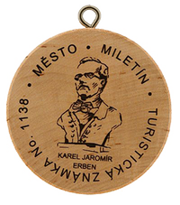Turistická známka č. 1138 - Miletín