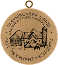Turistická známka č. 1406 - Slavníkovská Libice