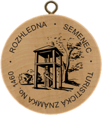 Turistická známka č. 1460 - Semenec