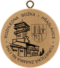 Turistická známka č. 1746 - Rozhledna Božka - Přáslavice