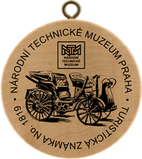 Turistická známka č. 1819 - Národní technické muzeum Praha