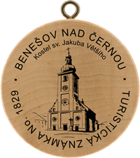 Turistická známka č. 1829 - Benešov nad Černou - Brána do Novohradských hor