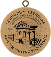 Turistická známka č. 1856 - Neumětely u Berouna
