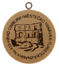 Turistická známka č. 433 - Cimburk - Městečko Trnávka