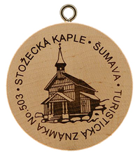 Turistická známka č. 503 - Stožecká kaple