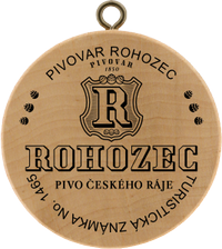 Turistická známka č. 1465 - Pivovar Rohozec