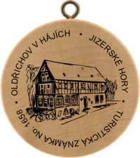 Turistická známka č. 1658 - Oldřichov v Hájích - Jizerské hory