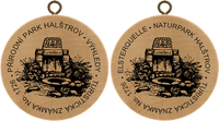 Turistická známka č. 1726 - Přírodní park Halštrov - Výhledy