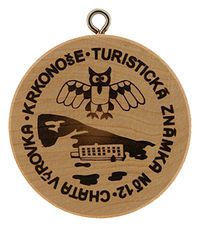 Turistická známka č. 12 - Chata Výrovka