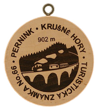 Turistická známka č. 66 - Pernink