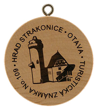 Turistická známka č. 109 - Hrad Strakonice