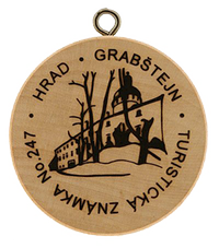 Turistická známka č. 247 - Grabštejn