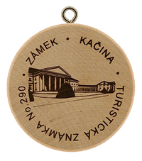 Turistická známka č. 290 - Kačina