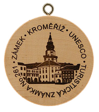 Turistická známka č. 261 - Kroměříž UNESCO