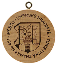Turistická známka č. 451 - Uherské Hradiště