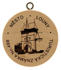 Turistická známka č. 499 - Louny