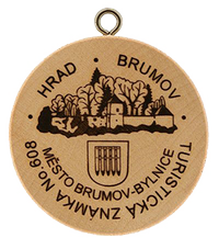 Turistická známka č. 608 - Brumov