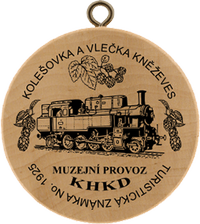 Turistická známka č. 1925 - Kolešovka a Vlečka Kněževes