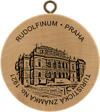 Turistická známka č. 1921 - Rudolfinum Praha