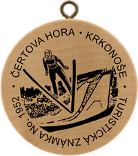Turistická známka č. 1952 - Čertova hora, Krkonoše