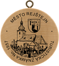 Turistická známka č. 1957 - Město Rejštejn