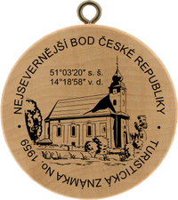 Turistická známka č. 1959 - Nejsevernější bod České republiky, Lobendava