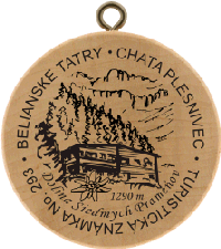 Turistická známka č. 293 - Chata Plesnivec