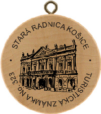 Turistická známka č. 323 - Stará radnica Košice