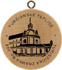 Turistická známka č. 368 - Turčianske Teplice
