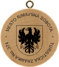 Turistická známka č. 374 - MESTO-RIMAVSKÁ SOBOTA