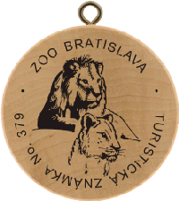 Turistická známka č. 379 - ZOO Bratislava