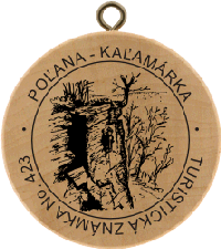 Turistická známka č. 423 - Poľana - Kalamárka