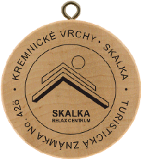 Turistická známka č. 426 - Kremnické vrchy-Skalka