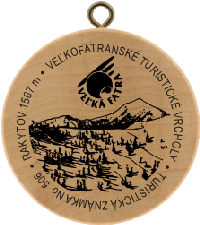 Turistická známka č. 506 - Rakytov 1567 m - Veľká Fatra