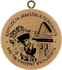 Turistická známka č. 544 - Expozícia Jánošík a Terchová