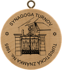 Turistická známka č. 1985 - Synagoga Turnov