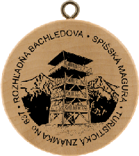 Turistická známka č. 637 - Rozhľadňa Bachledova-Spišská Magura