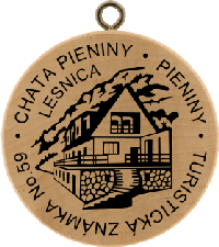 Turistická známka č. 59 - Lesnica - chata Pieniny