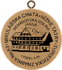Turistická známka č. 63 - Jasná-Mikulášska chata